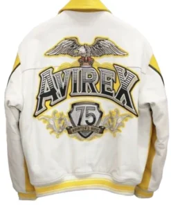 Avirex King Leather Varsity Jacket