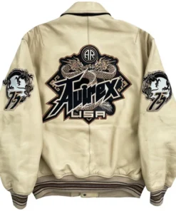 Avirex Leather Varsity Jacket