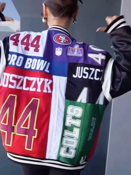 Super Bowl Kristin Juszczyk Varsity Jacket