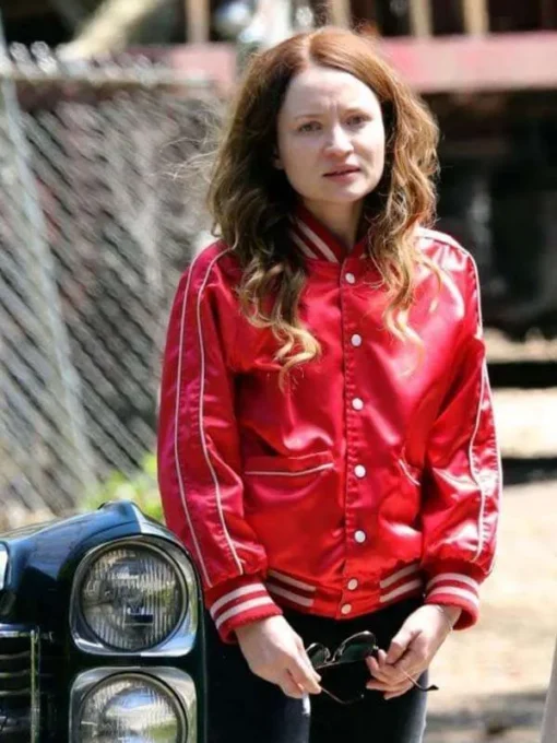 Emily Browning American Gods Laura Moon Varsity Jacket