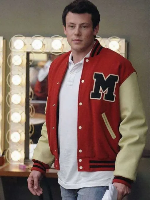 Cory Monteith Glee Letterman Jacket