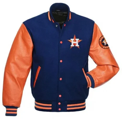 Men Huston Astros Letterman Jacket