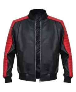 Miami Vice Stunt Team Ryan Gosling Black Leather Jacket