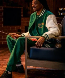 Death Row Green Varsity Jacket