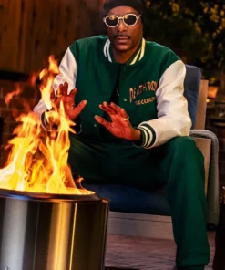 Death Row Green Varsity Jacket