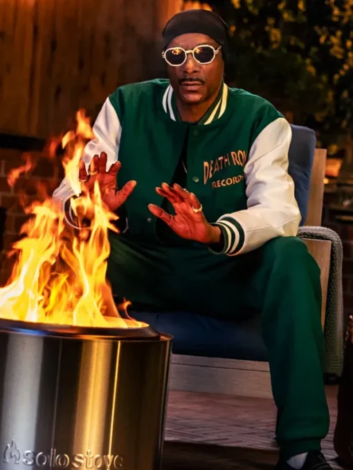 Death Row Green Varsity Jacket