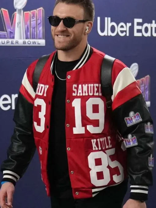 Super Bowl 2024 Kyle Juszczyk Jacket