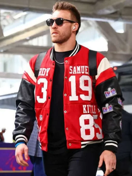 Super Bowl 2024 Kyle Juszczyk Jacket