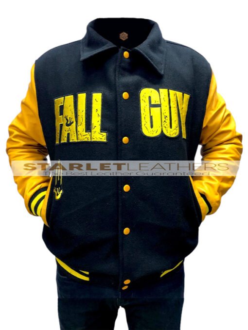 Fall Guy Letterman Varsity Jacket