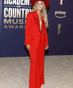 ACM Awards 2024 Lainey Wilson Red Suit