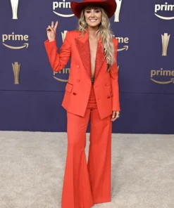 ACM Awards 2024 Lainey Wilson Red Suit