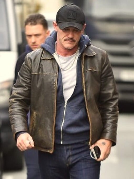 5lbs Of Pressure 2024 Luke Evans Leather Jacket