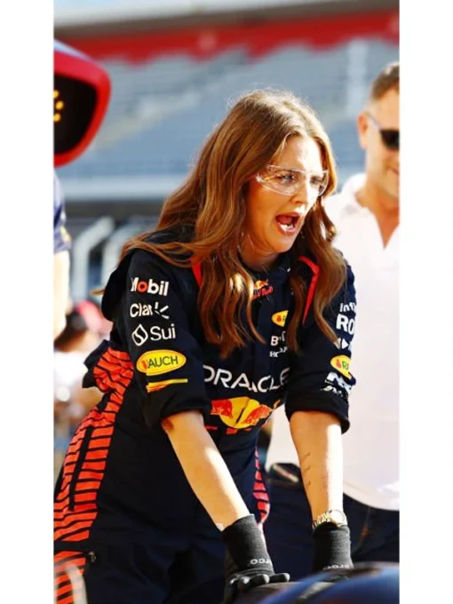 F1 Grand Prix Drew Barrymore Red Bull Racing Jacket