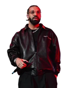 Drake Amici Violente Leather Jacket