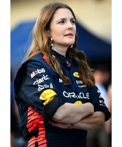 F1 Grand Prix Drew Barrymore Red Bull Racing Jacket