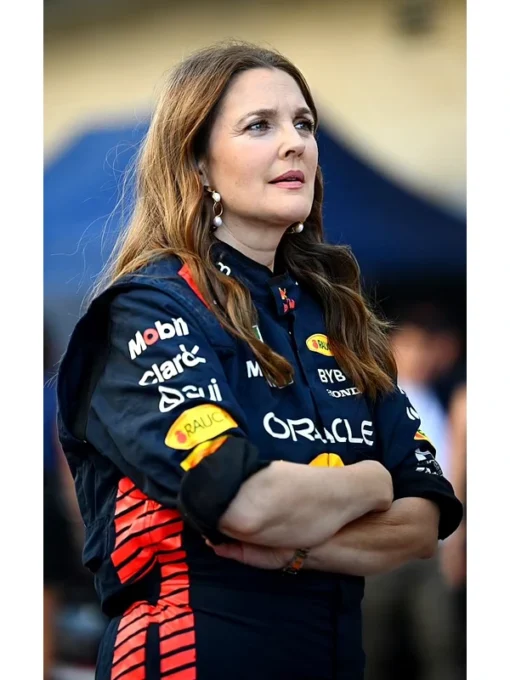 F1 Grand Prix Drew Barrymore Red Bull Racing Jacket