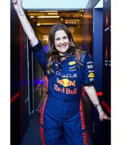 F1 Grand Prix Drew Barrymore Red Bull Racing Jacket