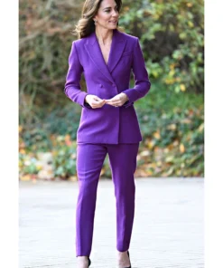 Kate Middleton Purple Suit