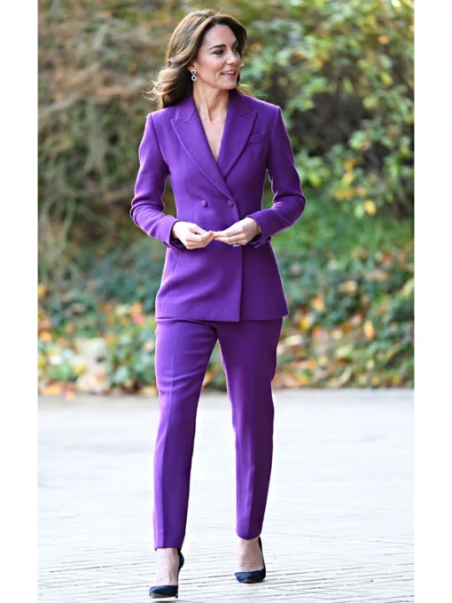 Kate Middleton Purple Suit