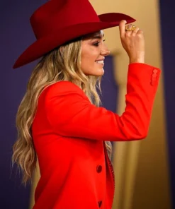 ACM Awards 2024 Lainey Wilson Red Suit