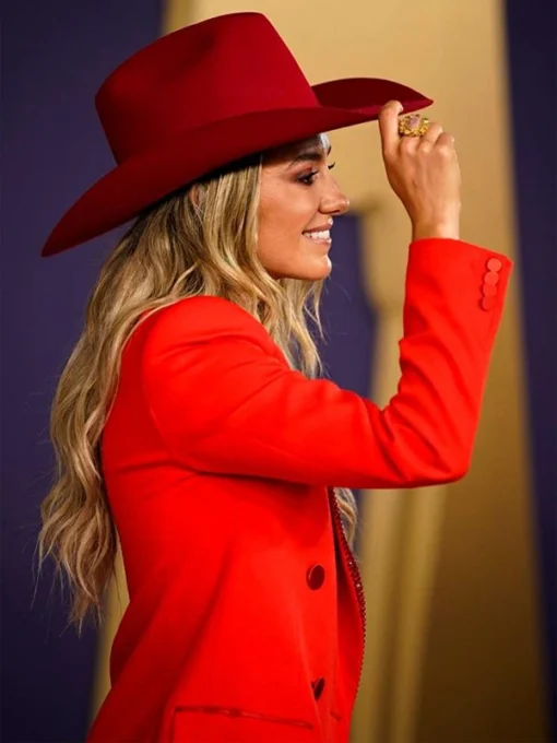 ACM Awards 2024 Lainey Wilson Red Suit