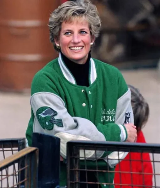 Princess Diana Philadelphia Eagles Jacket