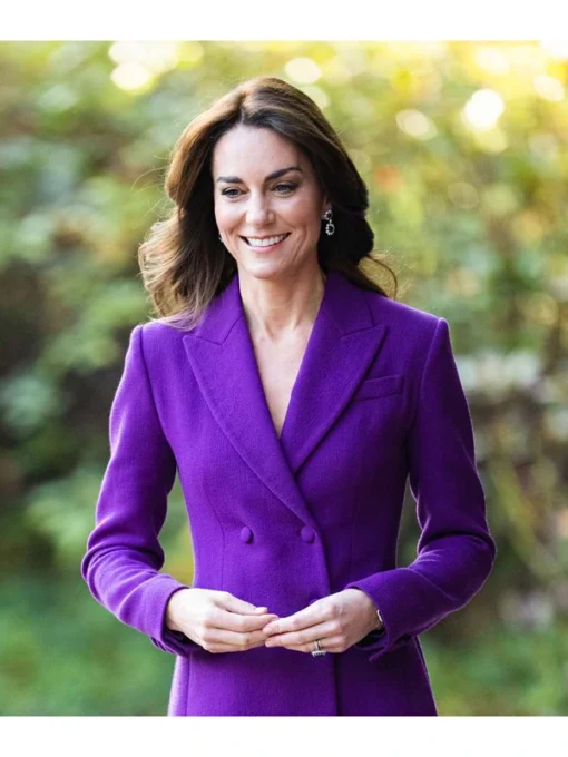 Kate Middleton Purple Suit