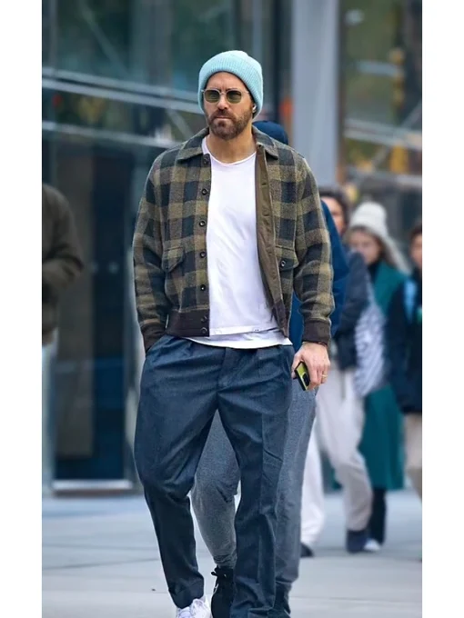 Ryan Reynolds Plaid Jacket