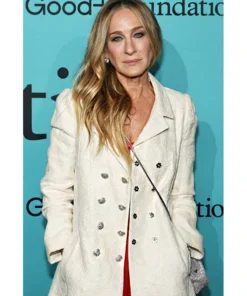 Sarah jessica Parker White Coat