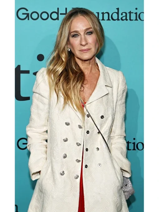 Sarah jessica Parker White Coat