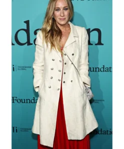 Sarah jessica Parker White Coat