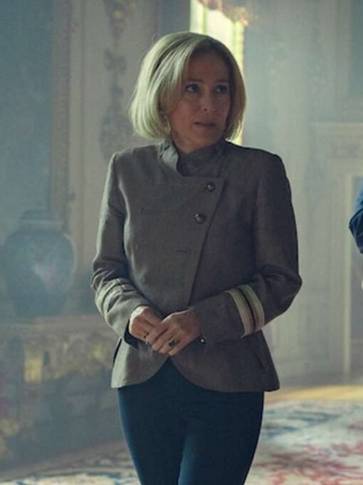 Gillian Anderson Scoop 2024 Jacket