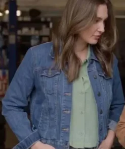 Shifting Gears 2024 Katherine Barrell Denim Jacket