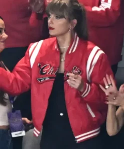 Taylor Swift Chiefs Super Bowl Jacket