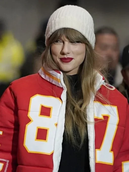 Taylor Swift Kelce 87 Puffer Jacket