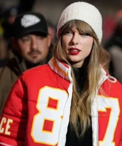 Taylor Swift Kelce 87 Puffer Jacket