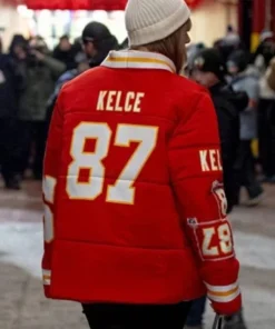 Taylor Swift Kelce 87 Puffer Jacket