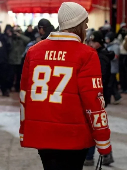 Taylor Swift Kelce 87 Puffer Jacket