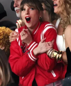 Taylor Swift Chiefs Super Bowl Jacket