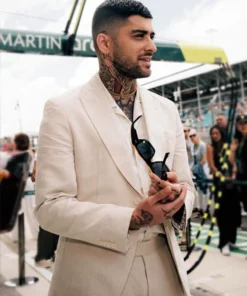 F1 Miami Grand Prix Zayn Malik Suit