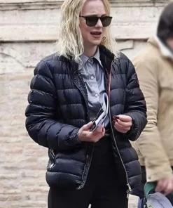 Anna Faris My Spy The Eternal City Puffer Jacket