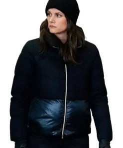 FBI Season 06 Maggie Bell Black Puffer Jacket