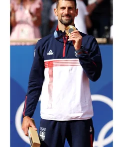 Paris Olympics Novak Djokovic Team Serbia Jacket