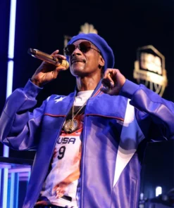 Paris 2024 Olympics Snoop Dogg Purple Jacket