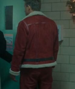 Spirited Ryan Reynolds Santa Jacket