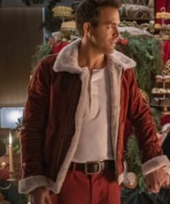 Ryan Reynolds Spirited Shearling Jacket