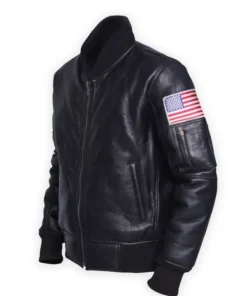 Men's American Flag Bomber Jacket