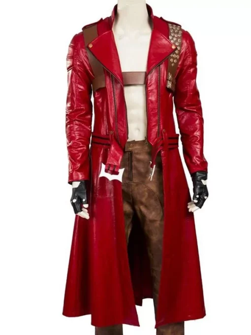 Dante Devil May Cry 3 Red Trench Coat