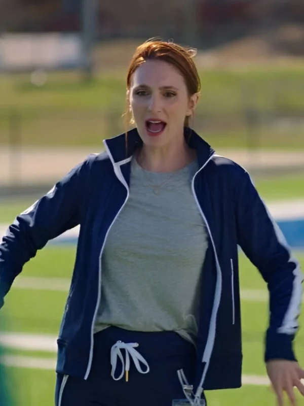 English Teacher S01 Gwen Sanders Blue Track Jacket