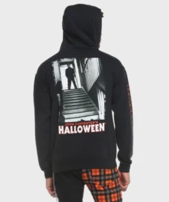 Michael Myers Stay Alive Fleece Halloween Hoodie